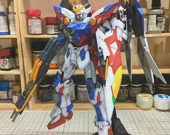 AeroModelBuild Wing Proto Zero Built & Painted MG 1/100 Model Kit
