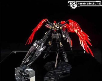 Pre-Built Painted Wing Zero Custom EW Drei Zwerg MG 1/100 Scale | Custom Finish | Professionally Assembled Model Kit | Anime Collector Gift