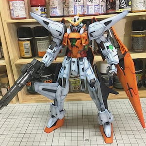 AeroModelBuild Kyrios Gundam Built & Painted Gundam 00 1/100 Model Kit