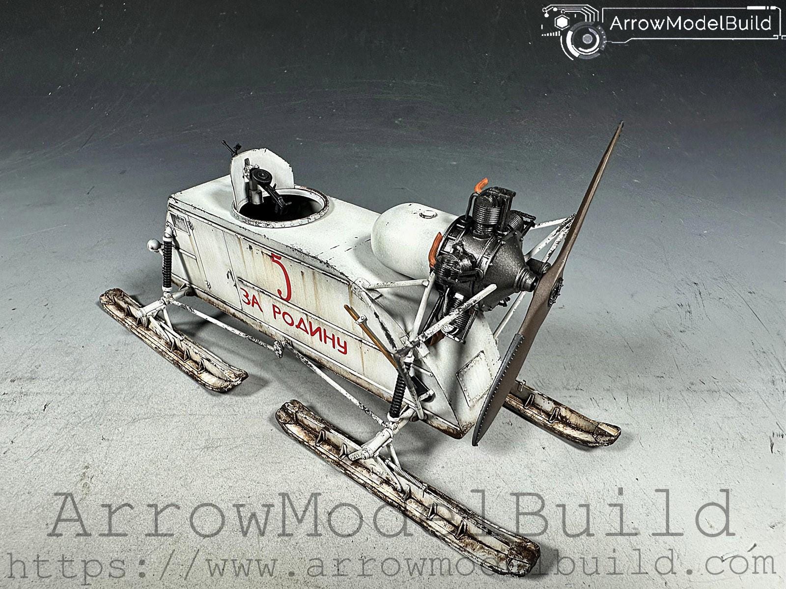 1000個限定】AMG 1/35 NKL-26 エアロサン 未組立 AeroModelBuild 装甲