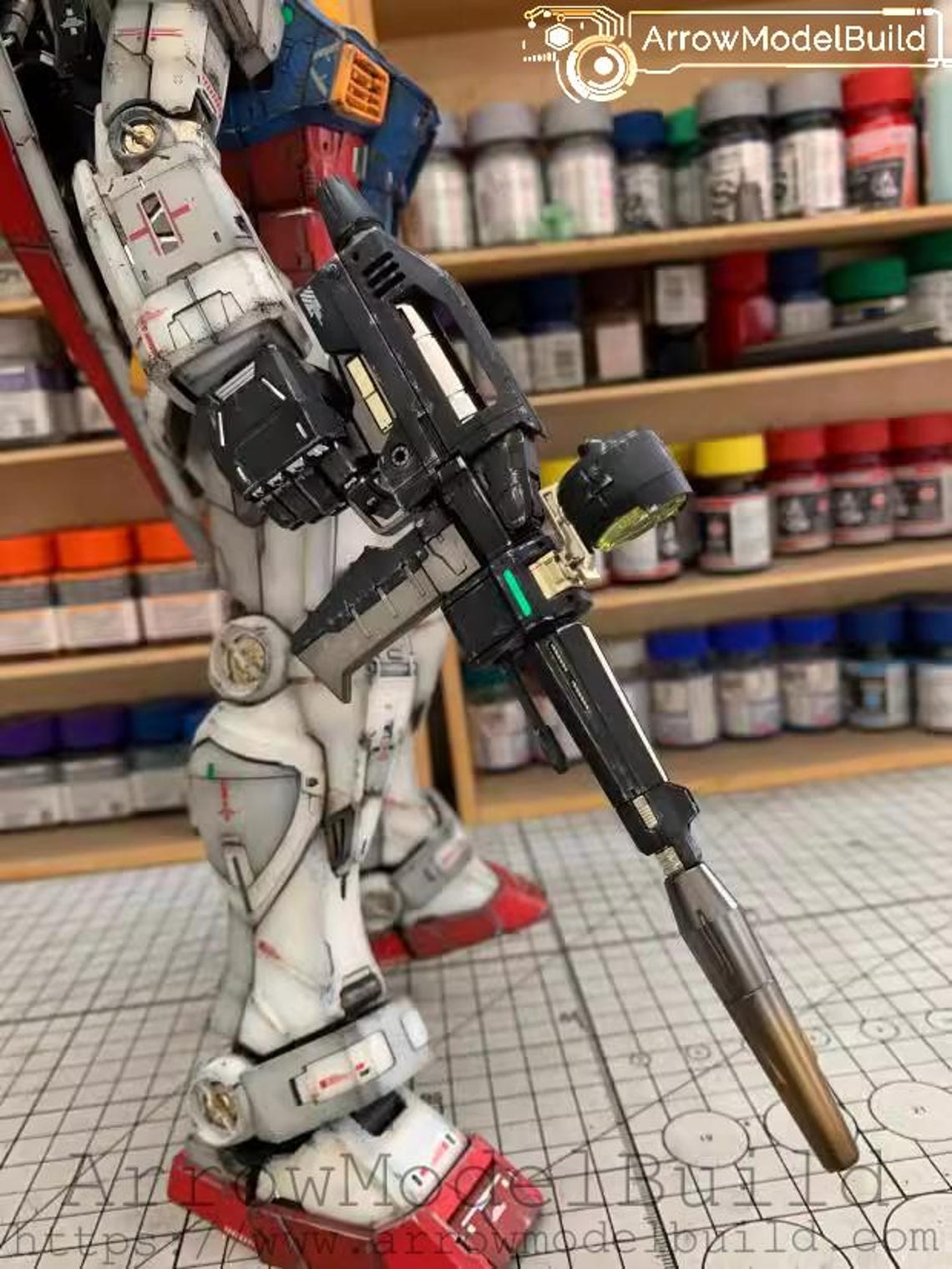Aeromodelbuild Gundam RX-78-2 (shaping) Built & Painted PG 1/60 Model ...