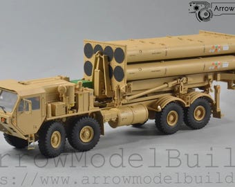 AeroModelBuild Trumpeter 01054 THAAD Gebaut & Bemalt 1/35 Modellbausatz