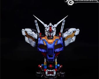 Maqueta Nu Gundam Ver. Ka MG 1/100 preensamblada y pintada / Acabado personalizado / Kit de montaje profesional / Regalo para coleccionistas de anime
