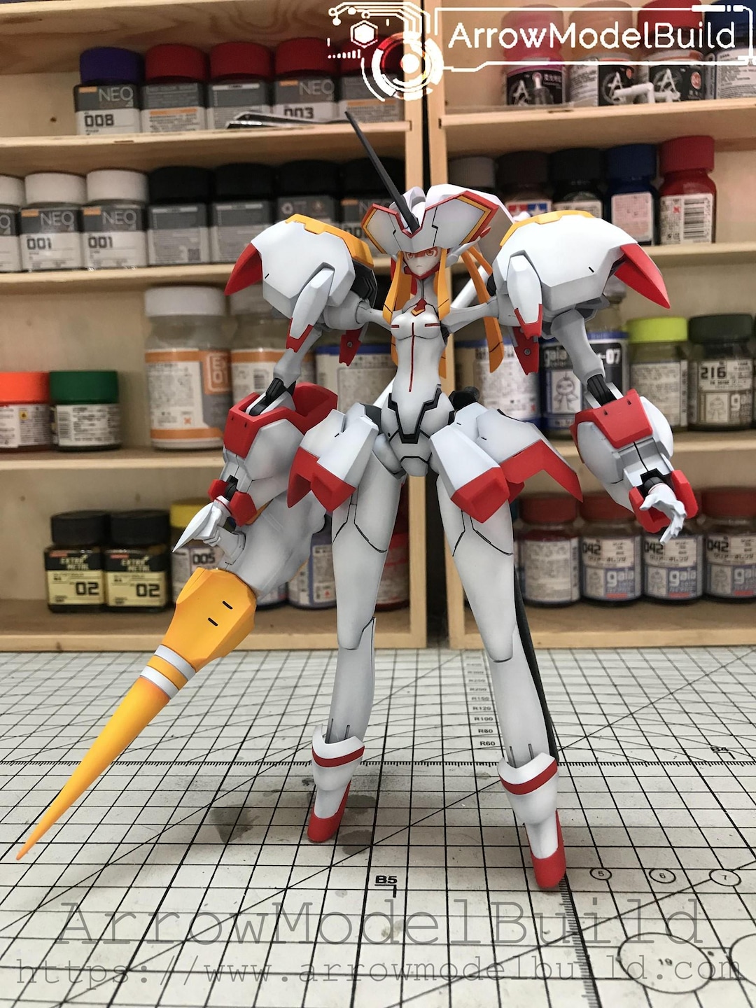 Aeromodelbuild DARLING in the FRANXX Strelitzia Built & Painted Model Kit -  Etsy