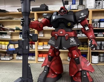 AeroModelBuild Dom Char's Gundam (Combat Deployment Colors) Built & Painted HY2M 1/60 Model Kit