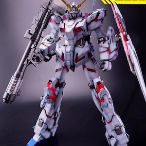 AeroModelBuild Gundam Unicorn Built & Painted MG 1/100 Model Kit