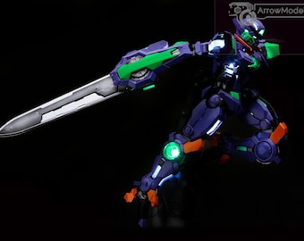 AeroModelBuild Exia Gundam (Custom Color) Built & Painted PG 1/60 Model Kit