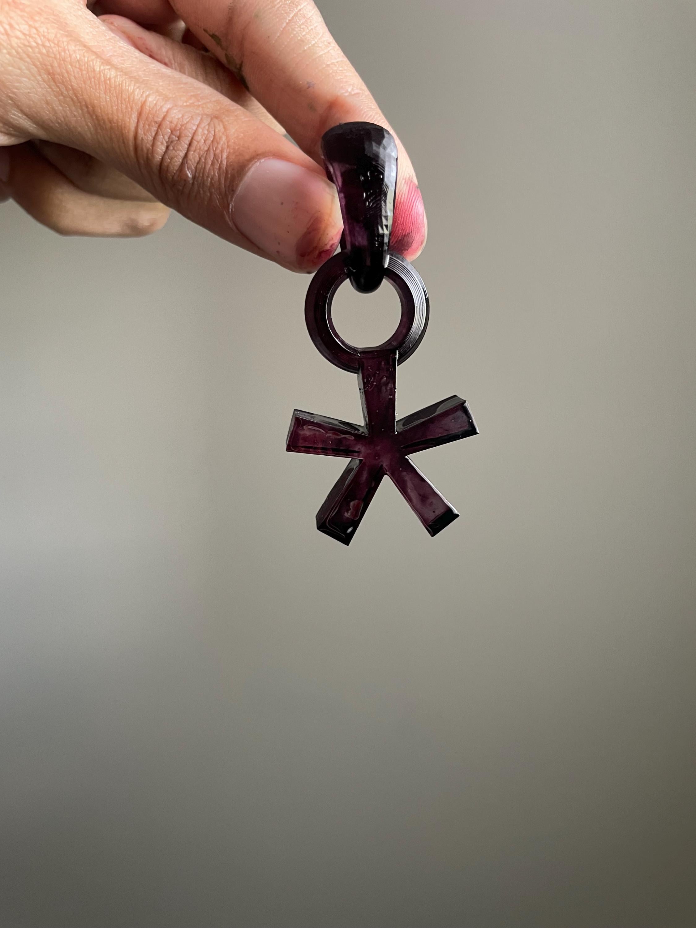 AVALANCHE 逆クロスネックレス opium ken carson AVALANCHE 逆十字ネックレス opium ken carson Playboi Carti