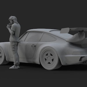 Akira Smooking 3D Print Hotwheels & Dioramas