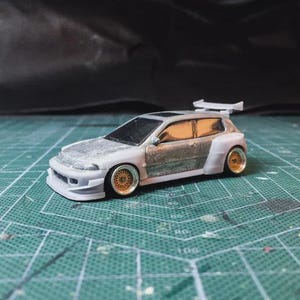 164 Body Kit Honda Civic Eg Hotwheels 3D Printed