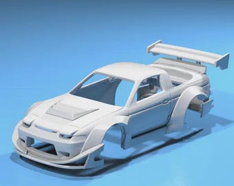 1/64 Body Kit Nissan 180sx RB Hitwheels 3D Print - Etsy
