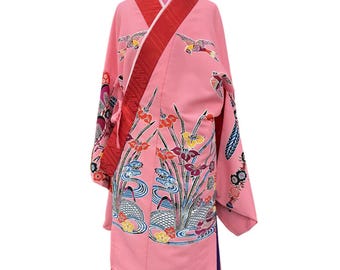 Material for ryukyu doll / beautiful Okinawa bingata (沖縄紅型