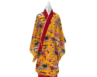 Material for ryukyu doll / beautiful Okinawa bingata (沖縄紅型