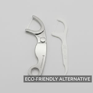 Stainless Steel Reusable Floss Holder – Sustainable Personal Care Accessory image 5