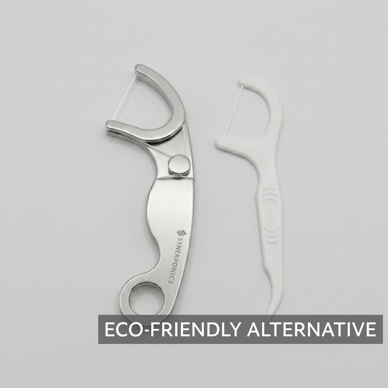 Stainless Steel Reusable Floss Holder – Sustainable Personal Care Accessory image 5