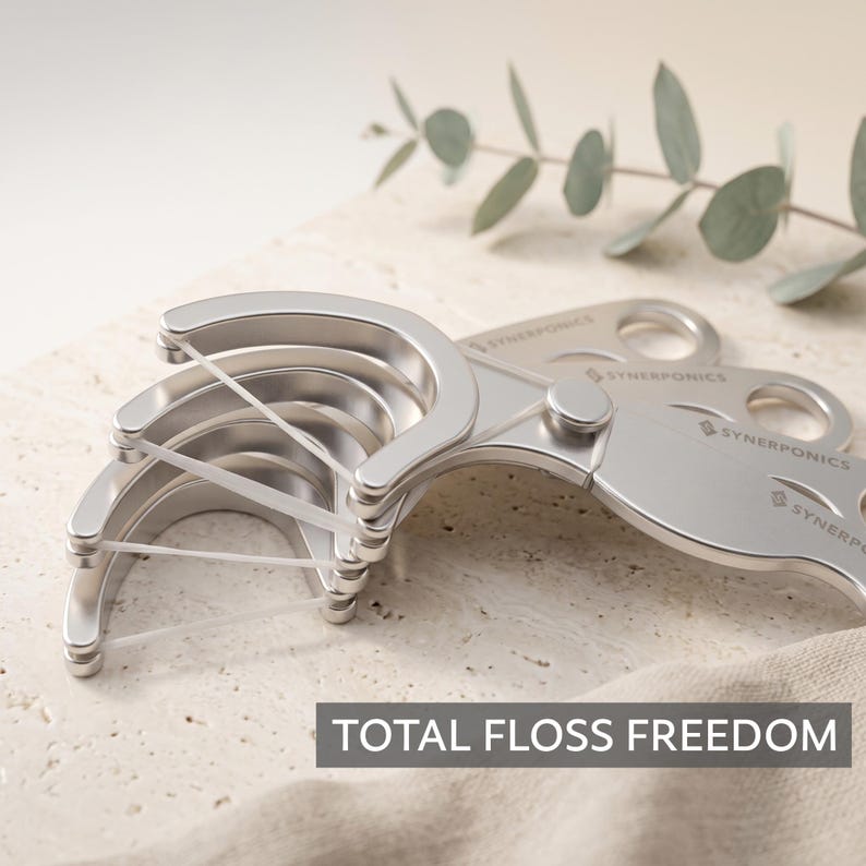 Stainless Steel Reusable Floss Holder – Sustainable Personal Care Accessory image 3