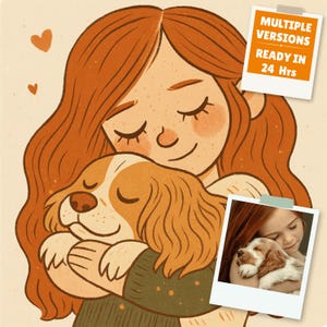 Benutzerdefinierte Ghibli Stil Familienporträt Digitaler Download von Ihrem Foto Personalisierte Anime Art Studio Ghibli Geschenk für Mama Papa Kinder Eltern zu Hause