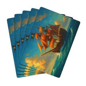 Poker Playing Cards - Elegant Design, Vintage Style, Perfect for Game Nights, Collecting, Gift Ideas, and Home Decor