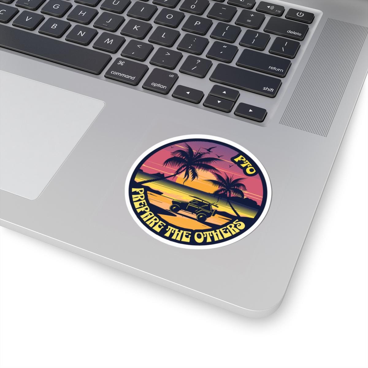 PTO Sticker Prepare the Others Beach Sunset Decal, Funny Vacation ...