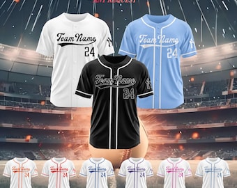 Custom Baseball Jersey University League Fan Customization It would be a wonderful gift.