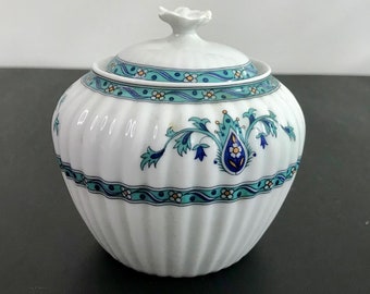 Vintage Limoges Sugar Bowl Kashmir Pattern from Elite Limoges Consortium France