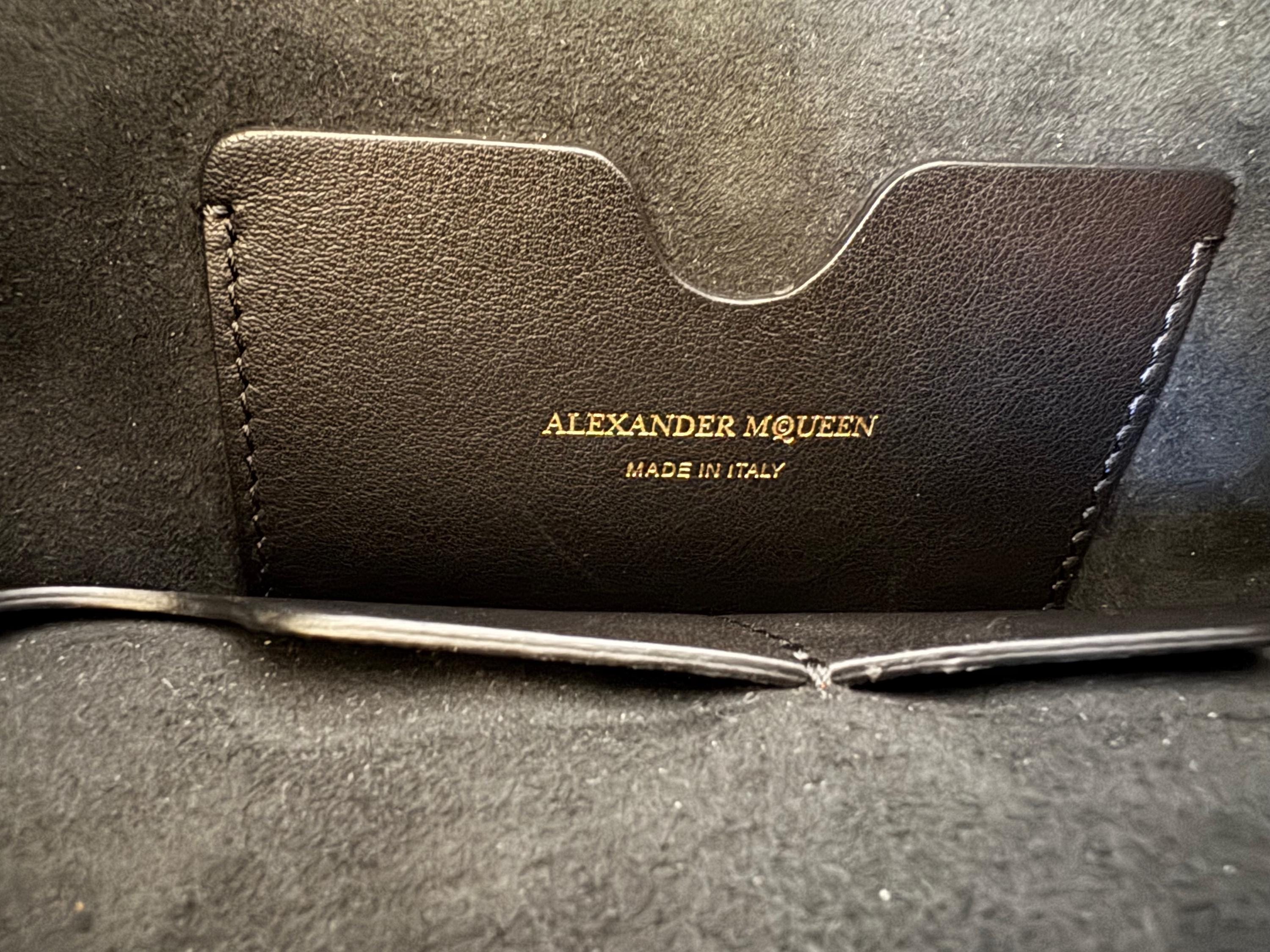 Alexander Mcqueen XL Black Butterfly Bucket Bag - Etsy Alexander Mcqueen XL Black Butterfly Bucket Bag - Etsy