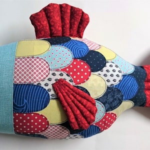 Fish, soft toy, PDF Sewing Pattern Direct Download - 'Fernando'