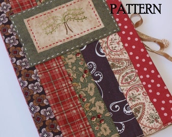 Journal Cover PDF Pattern, Direct Download - 'Willow Tree'