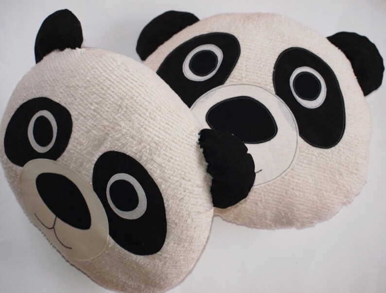 Panda pillow cushion plush PDF Sewing Pattern Direct Etsy