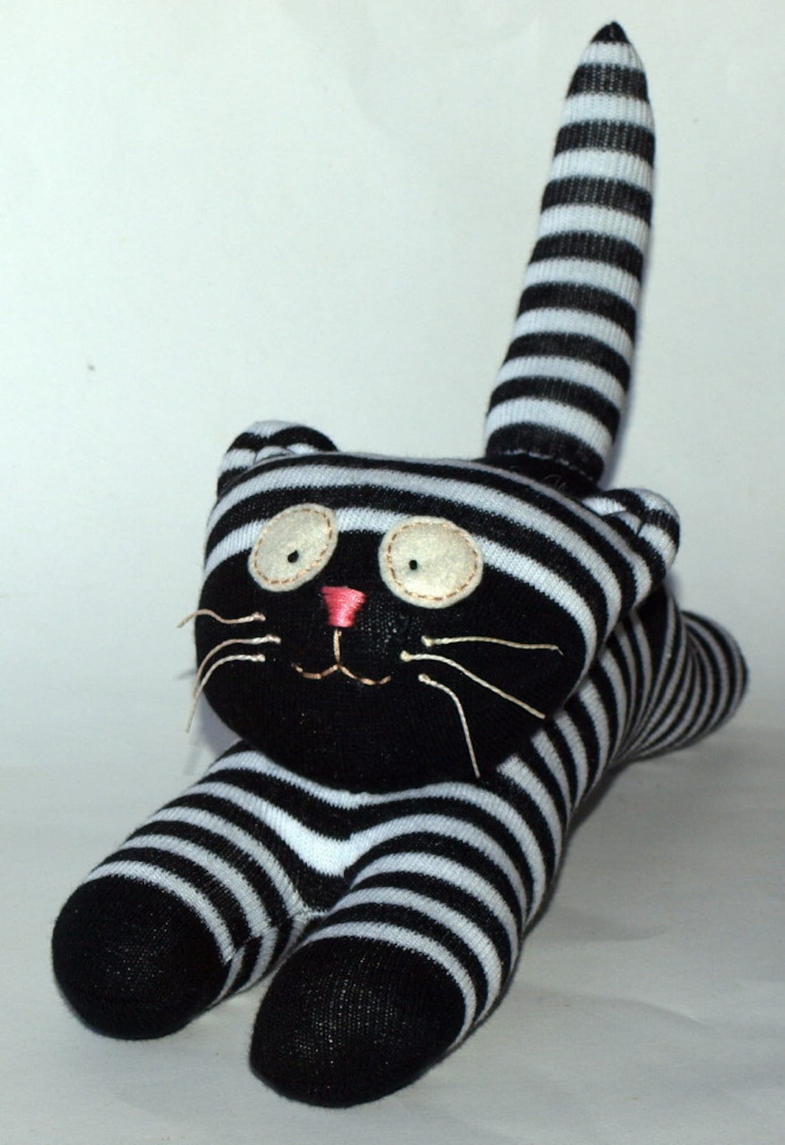 Sock Cat Sock Pussy Sock Puddy Cat PDF Sewing Pattern Etsy Australia