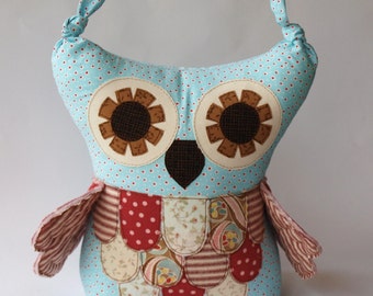 Owl softie sewing pattern PDF, Direct Download - 'Olly'