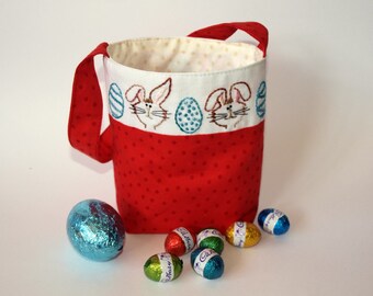 Easter Egg Hunt Bag Sewing Pattern PDF: Beginner Friendly
