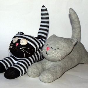 Sock Cat PDF Sewing Pattern