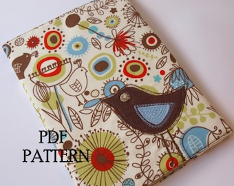 Journal Cover PDF Pattern Direct Download - 'Little Bird'