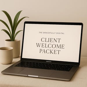 Client Welcome Packet for Coaches | Editable Canva Template | Coaching Onboarding Kit | Business Branding PDF