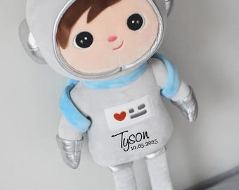 Personalized Astronaut Plush Doll – Metoo Soft Toy, Galaxy Theme