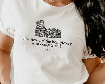 Greek Mythology Dark Academia Philosophy Shirt Literature Shirt Literary Shirt Light Academia Greek Architecture Greek Gods