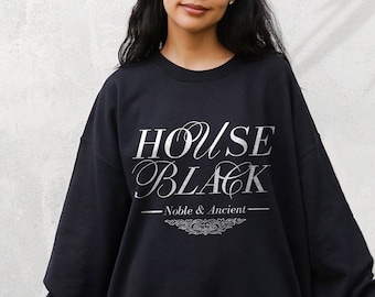 House of Black Sirius Black Sweater Harry Fandom Universal Sweater Theme Park Sweatshirt Azkaban Order of Phoenix Literary Bookish