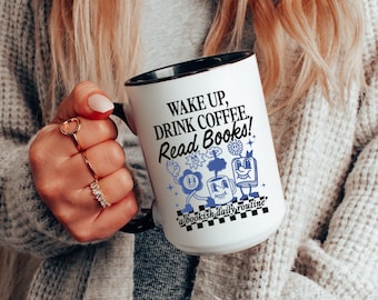 Drink Coffee Read Books Mug