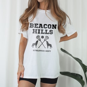 Beacon Hills Lacrosse Shirt Teen Wolf Shirt Scott McCall Dylan O Brien Indie Clothes Y2K Top Dylan Obrien Shirt Stiles Stilinksi Derek Hale