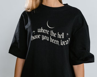 Where the hell have you been, loca? Twilight Shirt Team Jacob Black Twilight Saga Team Edward Cullen Indie Clothes Fandom Alt Clothes Y2k
