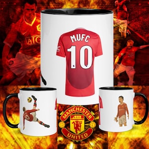 Personalised Manchester United Mug | Perfect Gift for Man Utd fans