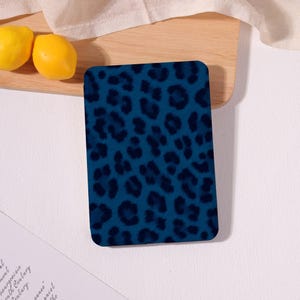 Leopard Print Customizable Case For 2024 Kindle/Paperwhite 10/11/12 th,Colorsoft,Kindle Basic,Kobo Clara Color,Libra Color,With Handstrap