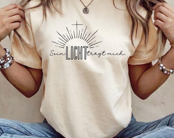 Christian Shirt Women – Faith Over Fear Tee – Religious Easter Apparel – Biblical Inspired Gift