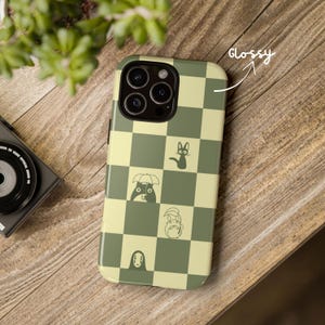 Studio Ghibli Phone Case: Totoro, Jiji, No-Face Anime Cover