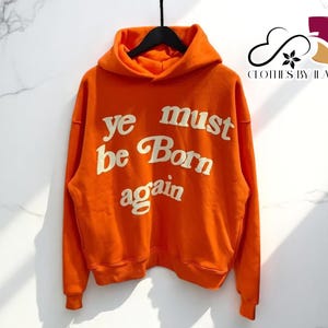 Sudadera unisex de gran tamaño Y2K / Sudadera con capucha llamativa / Jersey con estampado de letras gruesas / Chaqueta urbana retro con estilo