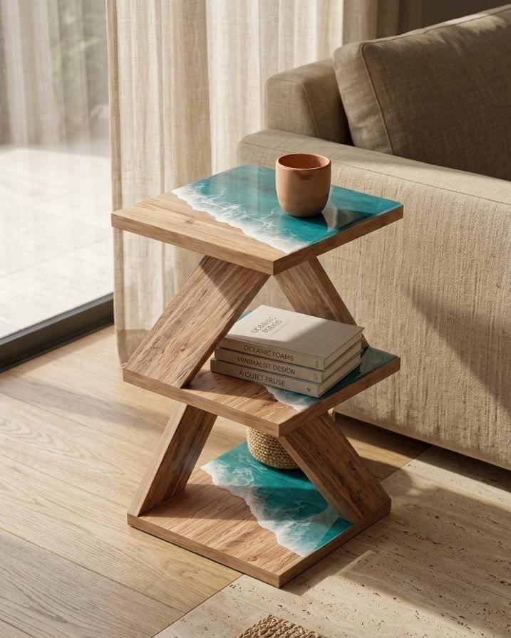 Z End Table - Etsy