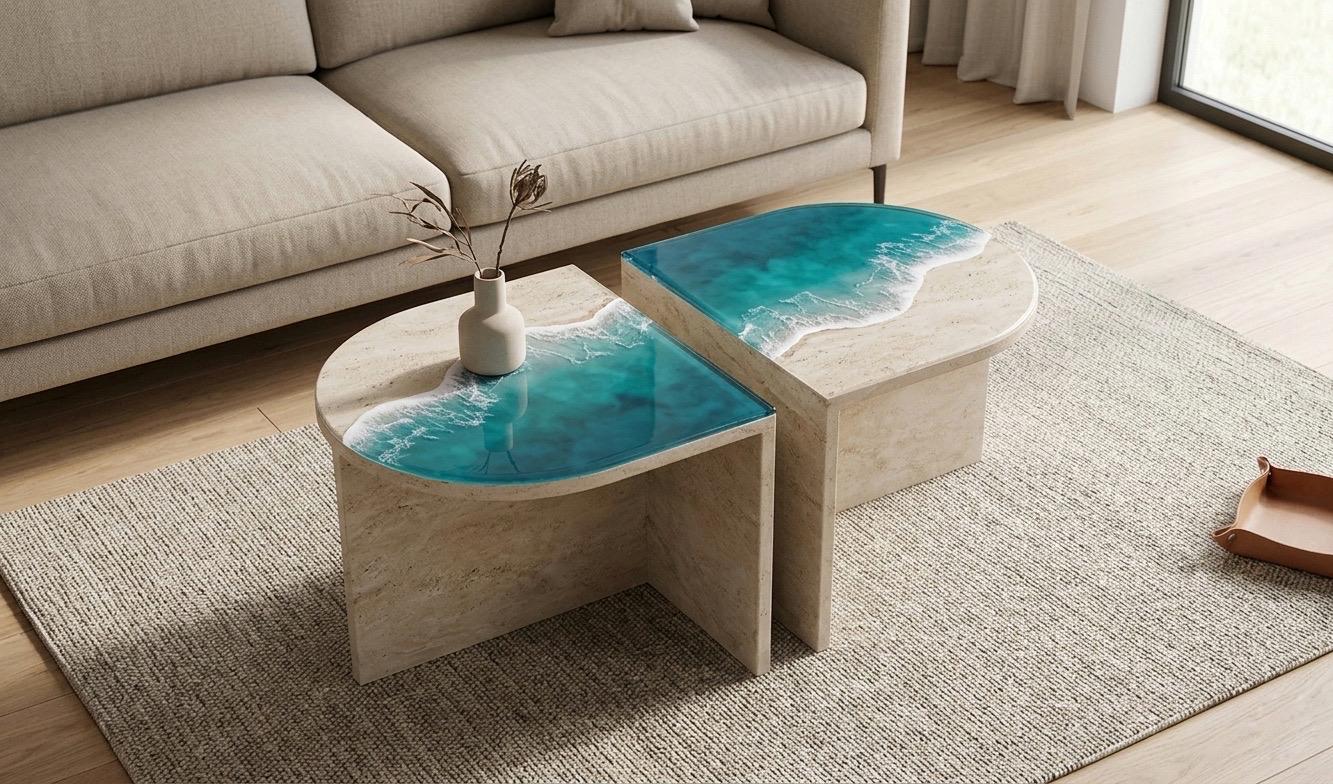 Resin table - Etsy 日本