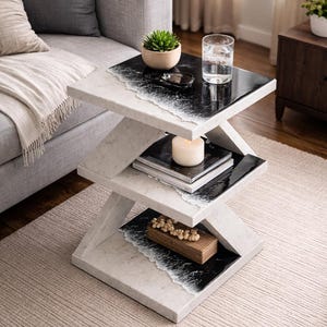 Travertine side table - Etsy 日本