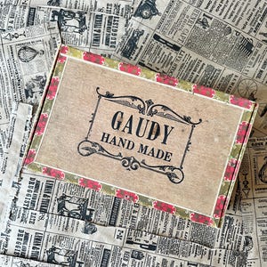Vintage Cigar Box Gaudy